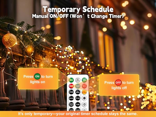 Temporary Schedule