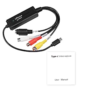 RCA AV to USB type C Video Capture Card