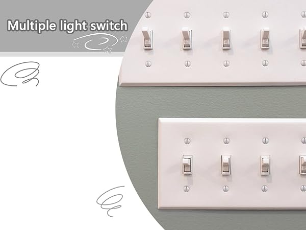 Multiple light switch