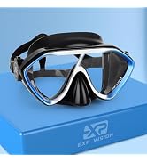 Scuba Diving Mask for Adults - Premium Anti-Fog Snorkeling Mask Comfortable & Leak-Proof Swim Gog...