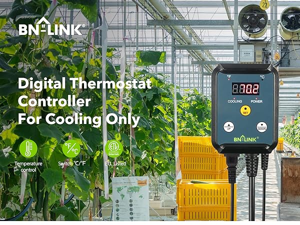 cooling thermostat controller