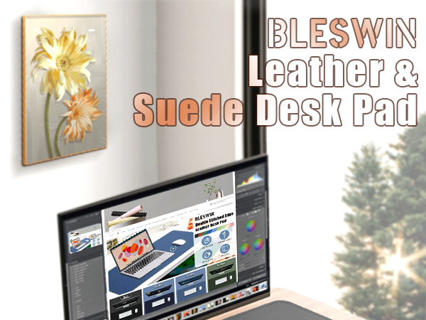 leather desk pad