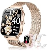 Smart Watch for Women,1.85'' HD 1000mAh Battery Fitness Watch with Make/Answer Call,Heart Rate/Sp...