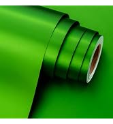 Flyhill Green Wrapping Paper Roll-Mini Roll -17inch*32.8ft(46.8sq.ft.ttl-Solid Color Gift Wrap fo...
