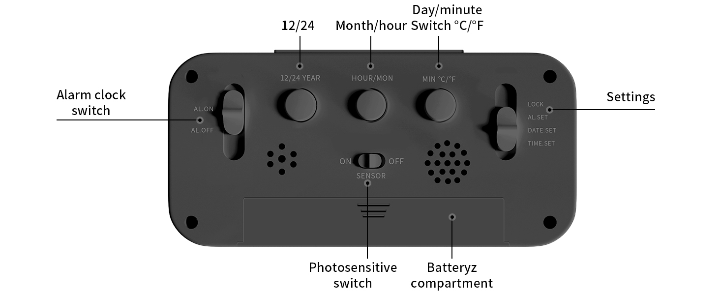 small digital clock