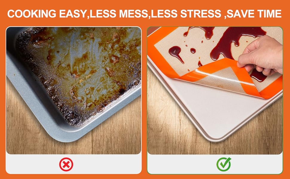 Easy Clean silicone baking mat pastry mat