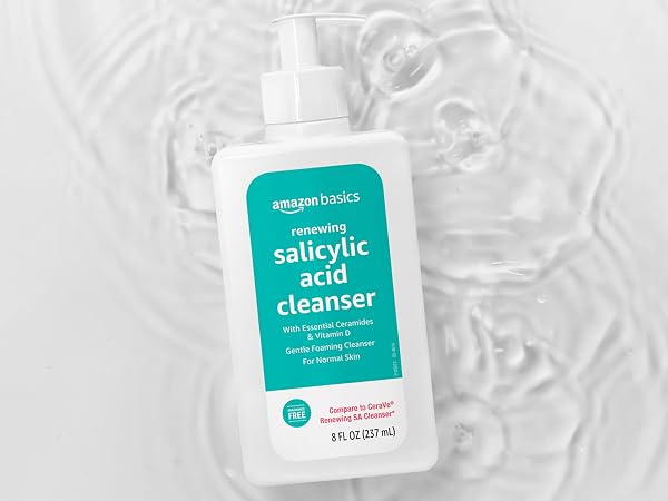 skin, cleanser, face, acid, wash, oz, free, fragrance, salicylic, acne, sa, facial, sensitive, care