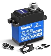 9imod 7KG 2065 Digital Micro Servo Motor High Torque RC Steering Servo 8.4V HV Sub-Micro Waterpro...