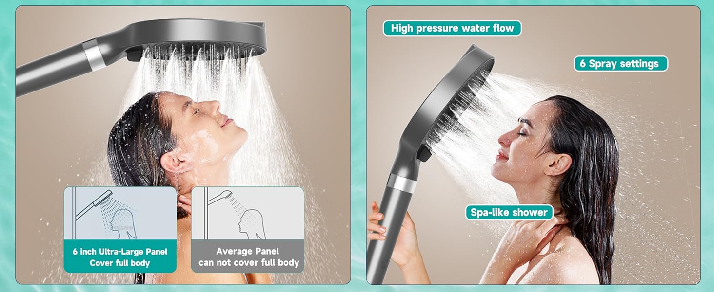 handheld shower head