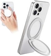 Grippopso for MagSafe Phone Grip, Magnetic Phone Grip Holder Built-in Phone Stand, Magnetic Colla...