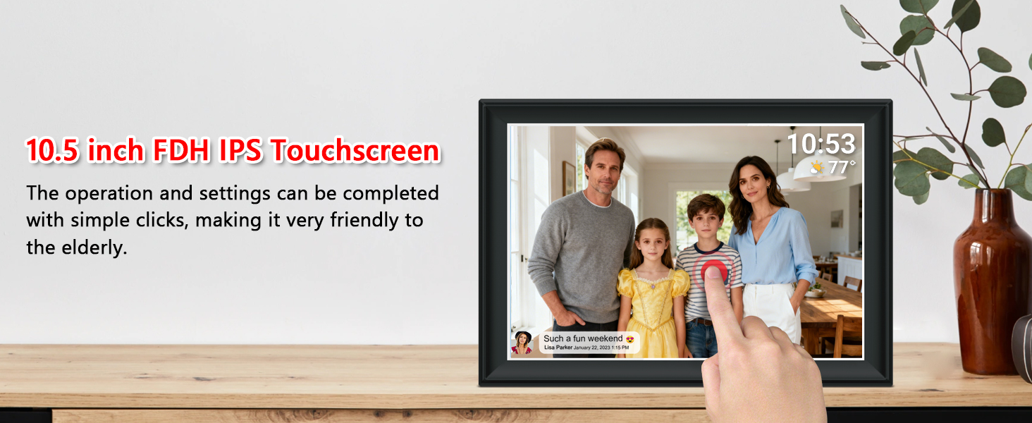 10.1 inch FRAMEO Digital Photo Frame Digital Picture Frame