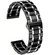 Fit for Casio MDV106 MTP-VD01 Watch Bands for Men, 22mm Solid 316L Stainless Steel Replacement St...