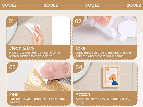 double sided tape for walls