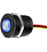 Obeaming 12 Volt Light Dimmer RV Boat High-side PWM Dimming Switch, 7/8