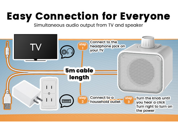 portable tv speakers