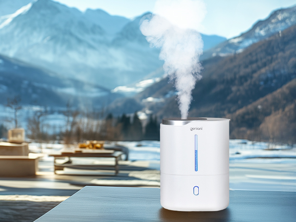 Ultrasonic Cool Mist Humidifier for Bedroom, Large Rooms, Home, 4L