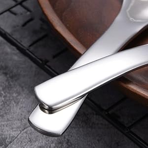 soup spoons stainless steel