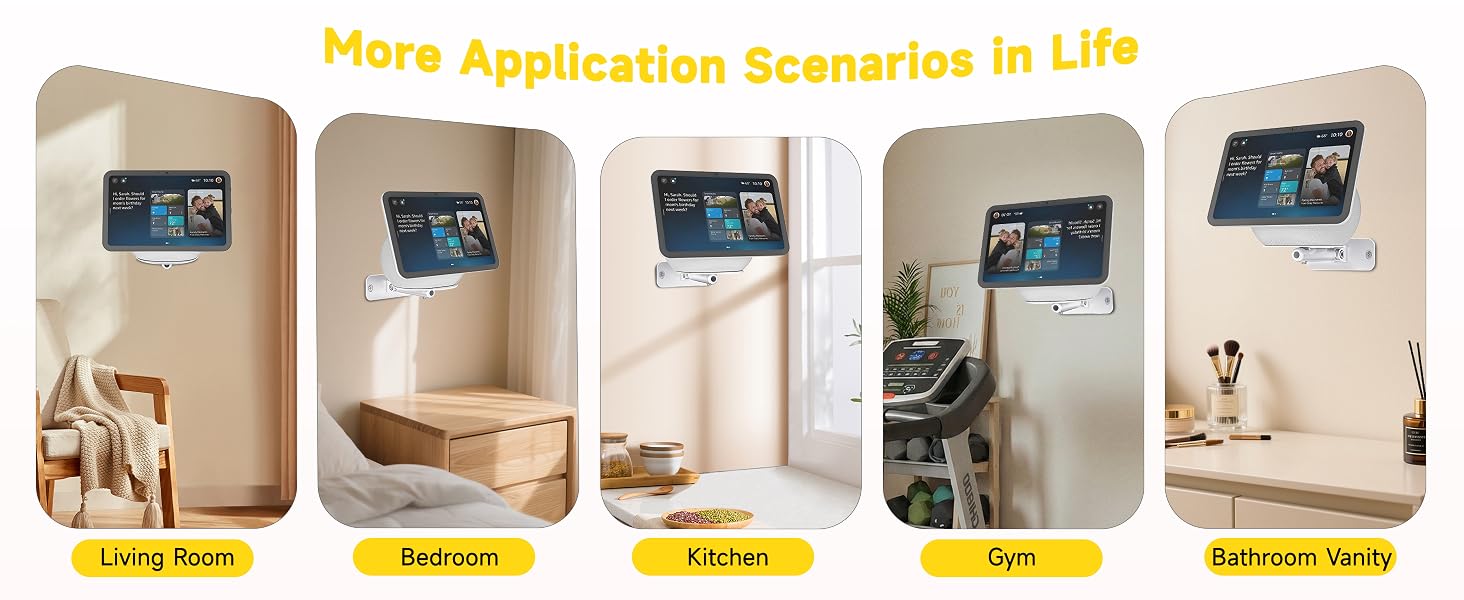 alexa show 11 wall mount