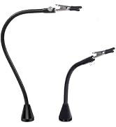 HZY Magnetic Helping Hands Third Hand Tool 2 Flexible Metal Arms Alligator Clips Strong Magnet Ba...