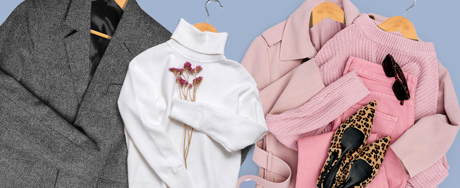 wooden hangers