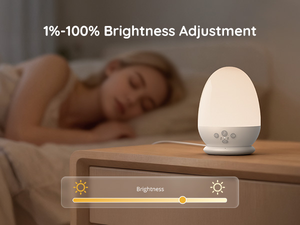 Baby Night Light with White Noise