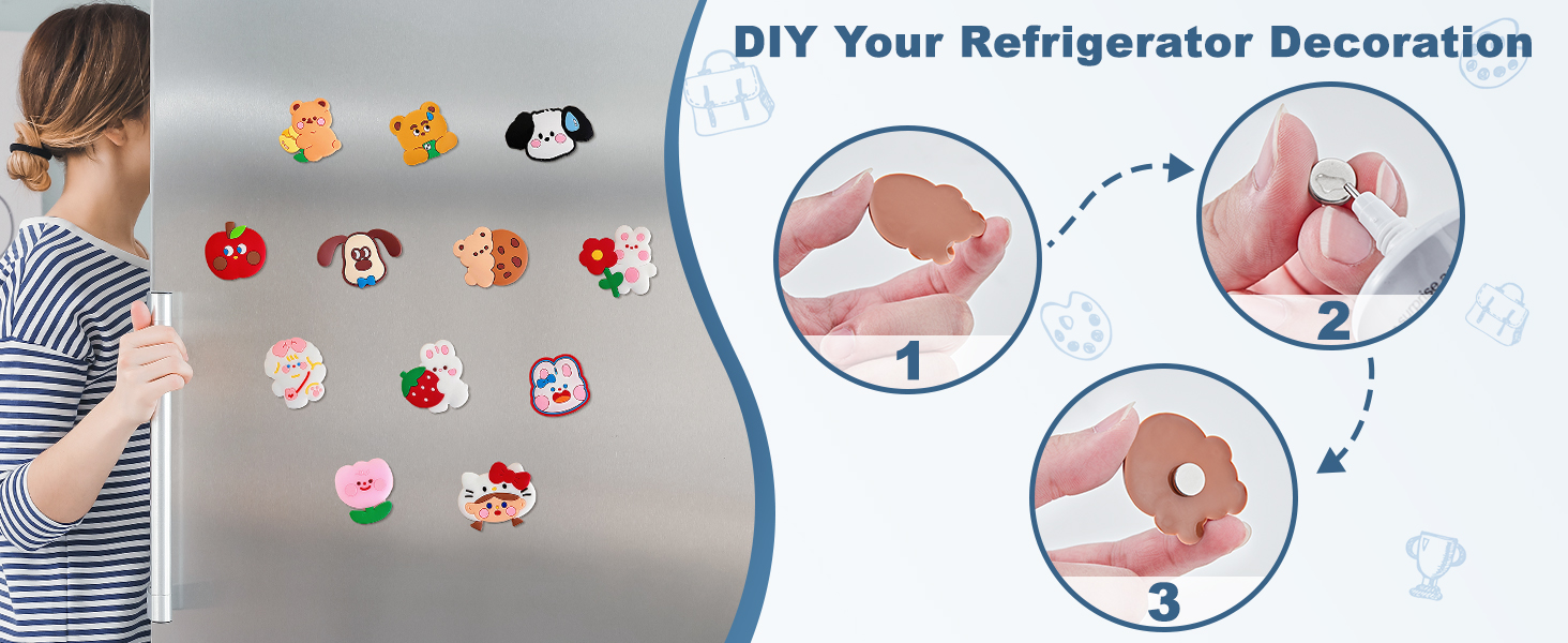 DIY your refrigerator decoration