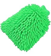 Dusting Cloths Mitt, Modified Chenille Dust Wipes, A No-dust Fly Duster for Sensitive Surfaces, A...