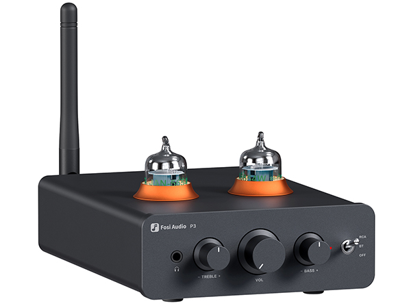 Fosi Audio P3 Tube Preamp Headphone Amplifier Home Audio Preamplifier