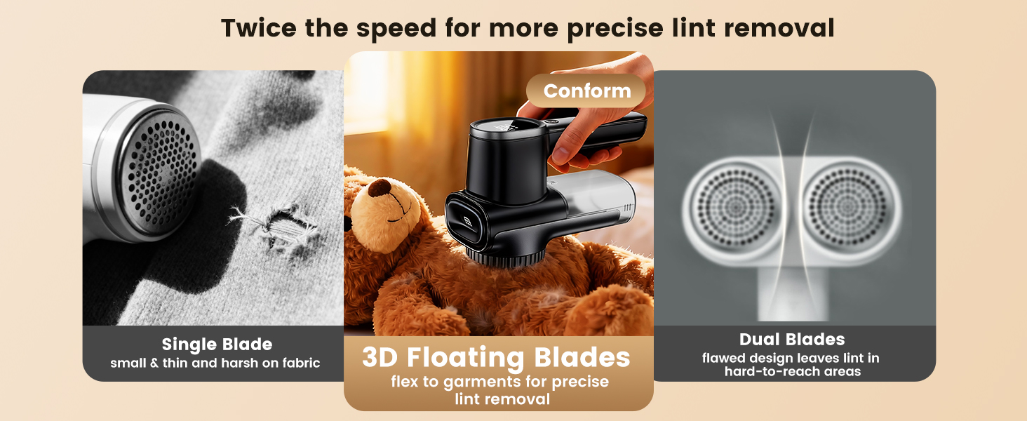 3D Floating Blades