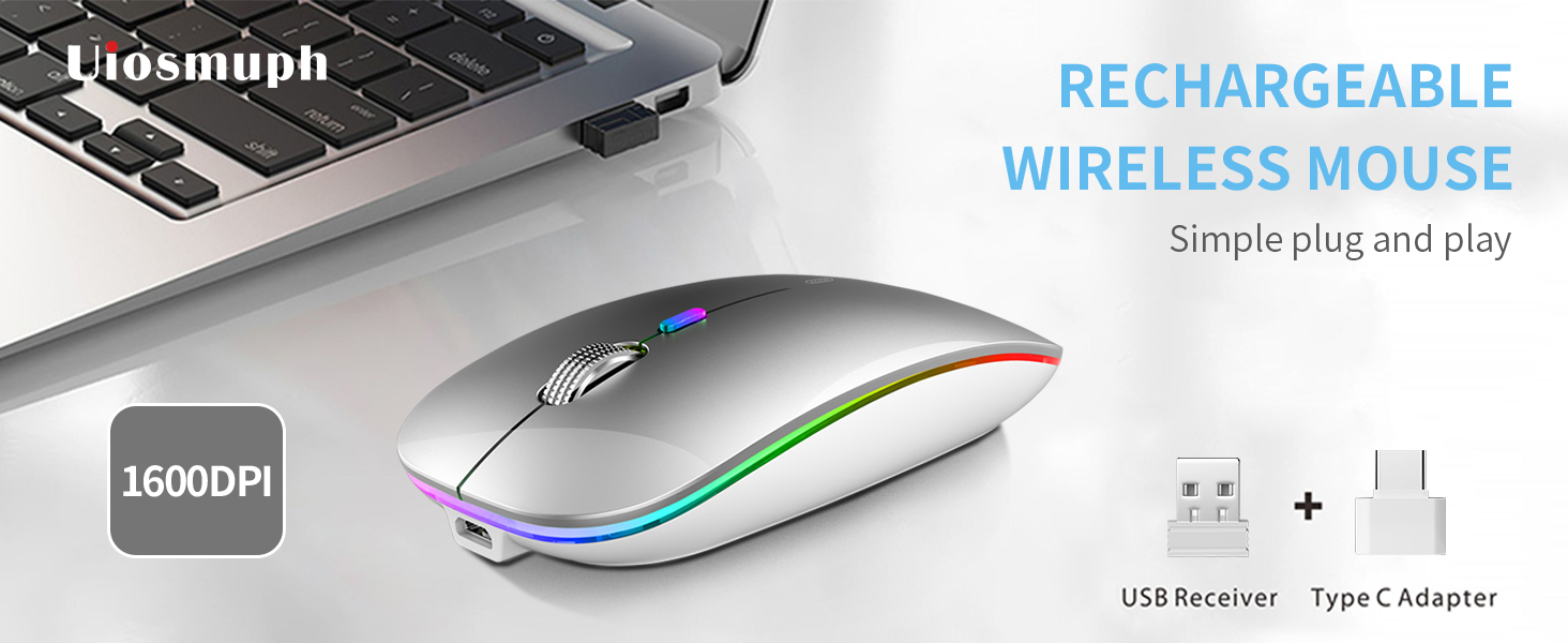 LED wireless mouse