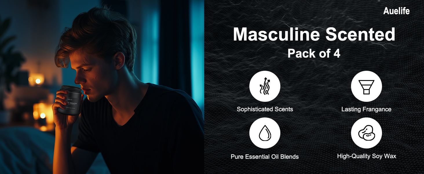 men candle