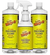 Whip-It Stain Remover and Concentrate Kit, 2-32oz Concentrates & 1-32 OZ Pro Spray Stain Remover,...