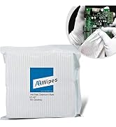 AAWipes Anti-Static Electrostatic Discharge (ESD) Wipes (12"x12" ,100pcs, Polyester Wiper Cloths ...