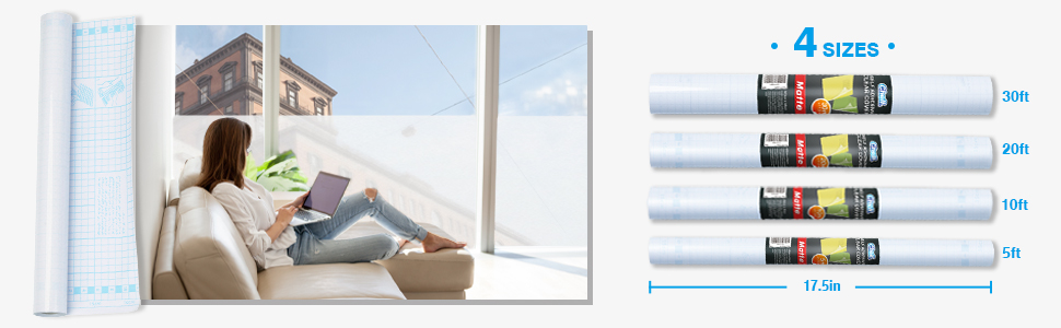 matte clear contact paper