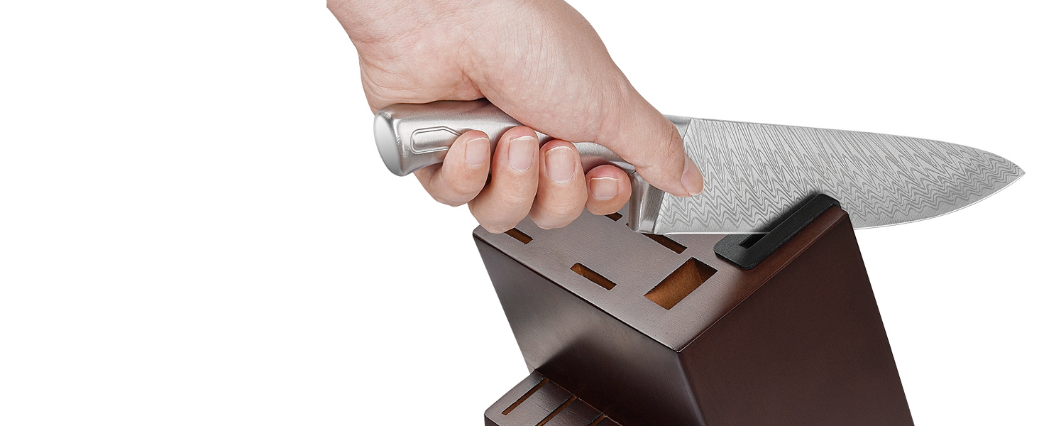 built in knife sharpener