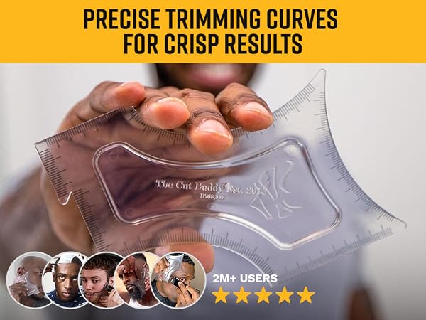 Perfect Lineup Angles - Precise trimming curves for crisp results