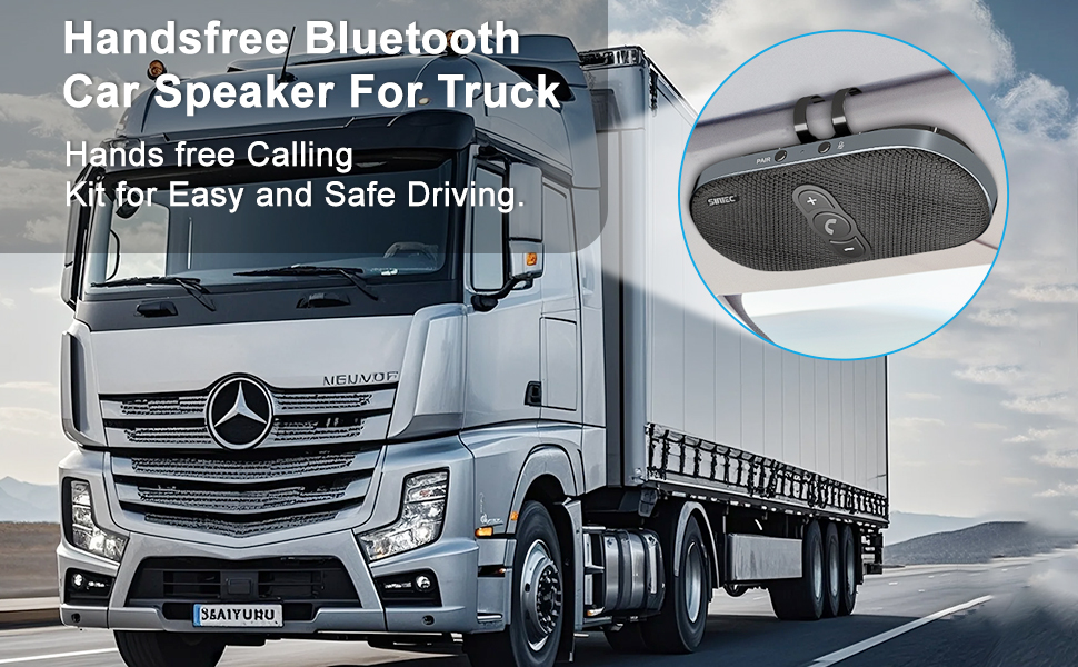 Handsfree Bluetooth Car Speaker