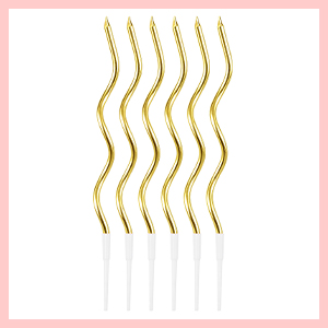 spiral birthday candles