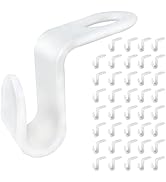 Andiker 40Pcs Clothes Hanger Connector Hooks, Plastic Mini Closet Hanger Organizer, Space Saving ...