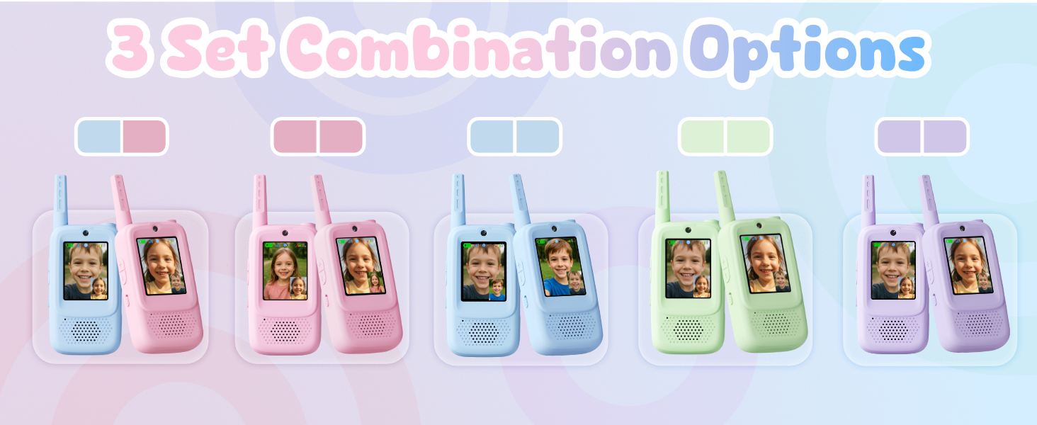 Video Walkie Talkies for Kids