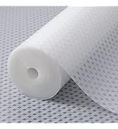 Shelf Liners for Kitchen Cabinets Refrigerator Liners Waterproof & Oil-Proof Kitchen Cupboard Lin...