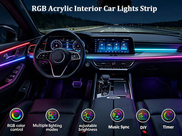 lights for inside car