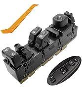 Front Left Driver Side Window Switch for 2003-2006 Chevy Silverado 1500 2500 3500, GMC Sierra 150...