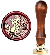 Magic Witch Wax Seal Stamp,Witch Girl Sealing Wax Stamp for Halloween Christmas Invitations Lette...