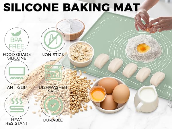 silicone baking mat