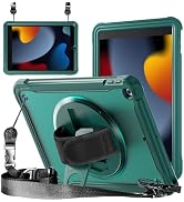 ZenRich New Slim Hard Case for iPad 9th/8th/7th Generation 10.2'', Rugged Shockproof Drop-Proof K...