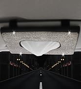 Bling Car Sun Visor Tissue Box