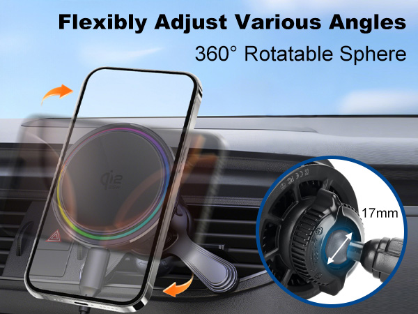 25W Magsafe Car Mount Charger