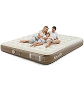 Naturehike Compact King Size Air Mattress with Built-in USB Rechargeable Pump, Inflatable Mattres...