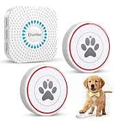 ChunHee Dog Door Bell for Potty Training – Wireless Doggie Doorbell to Go Outside, 1.6in Touch Su...